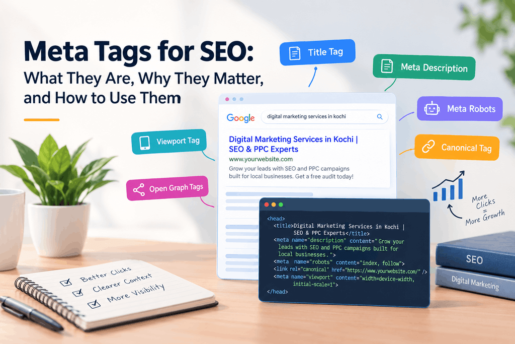 meta tags for SEO